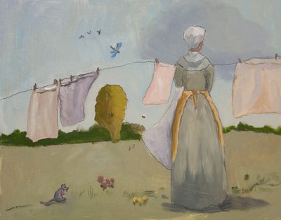 A Multiplicidade das Formas, 2023 (óleo sobre painel) de Roberta Murray