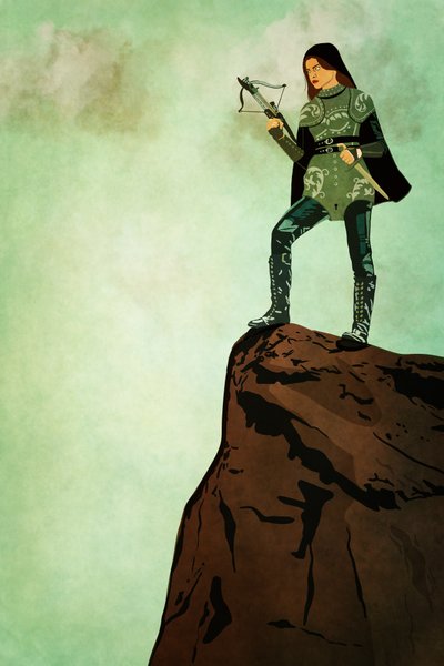 Warrior, 2022 (digital) de Roberta Murray