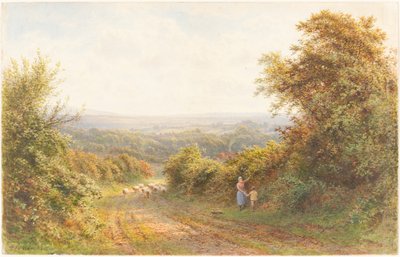 Squirrel Lane, perto de Magham Down, Sussex de Roberto Angelo Kittermaster Marshall