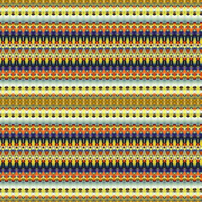 Listra Laranja Tribal de Robyn Parker