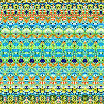 Listra de peixe tropical de Robyn Parker