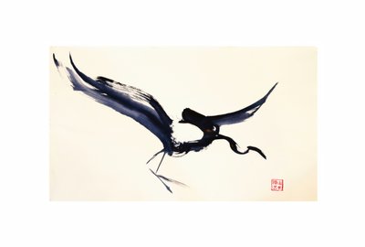 Grou de Tinta Voadora de RodMacIver