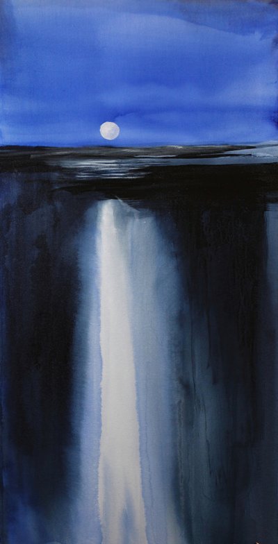 Brilho azul-escuro de RodMacIver