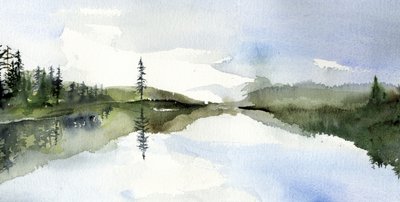 Reflexo no lago sereno de RodMacIver