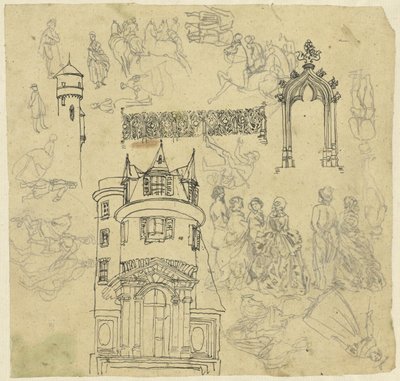 Arquitectura e números de Rodolphe Bresdin