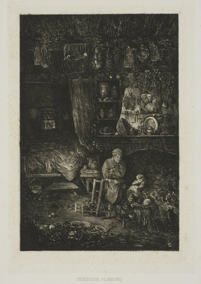 Interior Flamengo, da Revue Fantaisiste de Rodolphe Bresdin