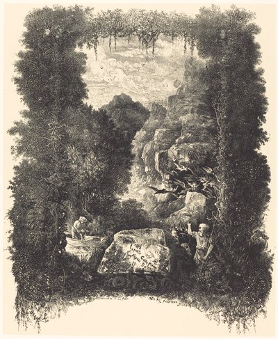 Frontispício de Rodolphe Bresdin