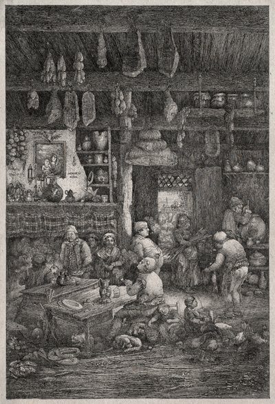 Interior da Moldávia de Rodolphe Bresdin