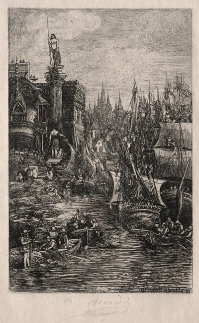 Meu sonho de Rodolphe Bresdin