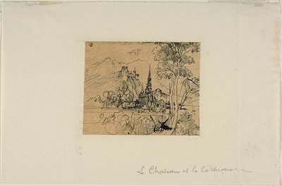 O castelo e a catedral de Rodolphe Bresdin