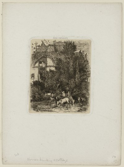 A Casa da Fachada Curvada, da Revue Fantaisiste de Rodolphe Bresdin
