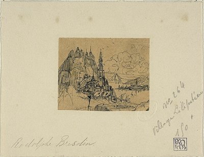 A aldeia liliputiana de Rodolphe Bresdin