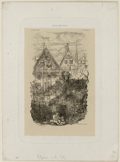 O Bairro, da Revue Fantaisiste de Rodolphe Bresdin