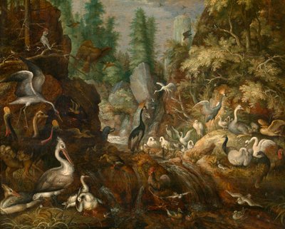 Paraíso das Aves de Roelandt Jacobsz. Savery