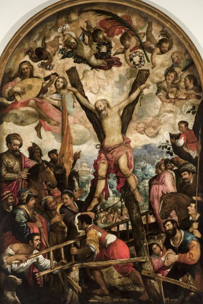 O Martírio de Santo André, c. 1610. de Roelas