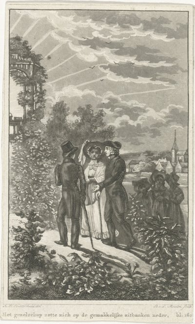 Subindo uma colina de Roelof van der Meulen