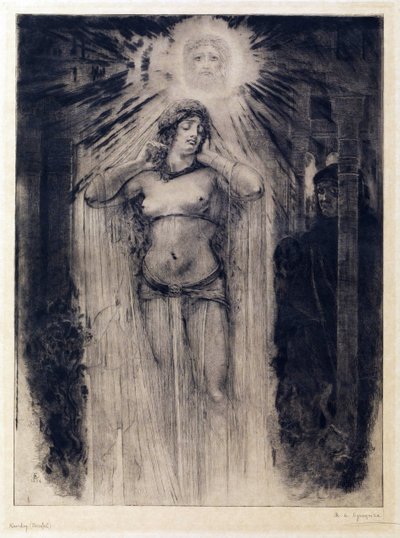 Simbolismo : Kundry par Egusquiza y Barrena, Rogelio de (1845-1915) de Rogelio Egusquiza