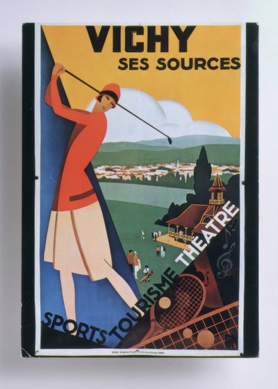 Vichy e as suas fontes / Desporto, turismo / Teatro de Roger Broders