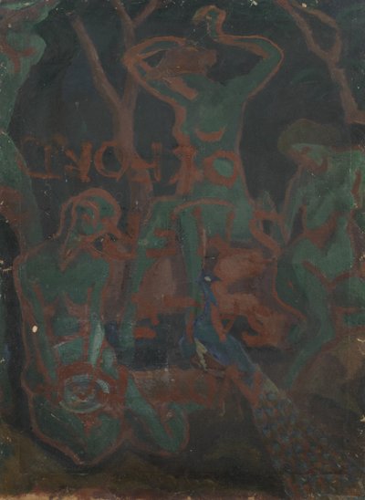 Nus femininos em uma paisagem de Roger Eliot Fry