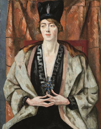 Retrato de Viola Tree (óleo sobre tela) de Roger Eliot Fry