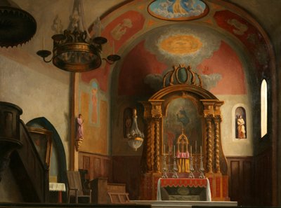 A igreja de Ramatuelle de Roger Eliot Fry