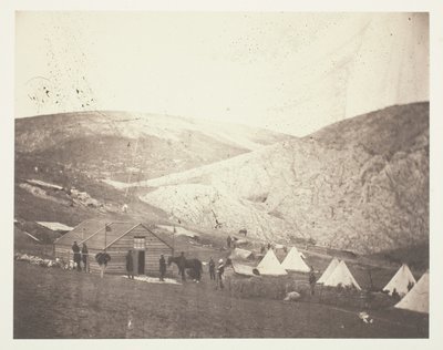 Acampamento da 4ª Guarda do Dragão, perto de Karyni de Roger Fenton