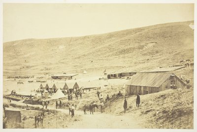 Acampamento dos 4º Dragões Leves de Roger Fenton