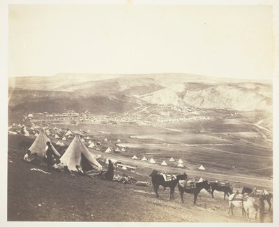 Campo de cavalaria, Balaklava de Roger Fenton