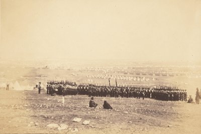 Coronel Shadforth e o 57º Regimento. de Roger Fenton