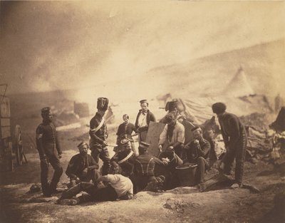 Casa de cozinha do 8º de Hussardos de Roger Fenton