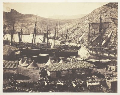 Baía dos Cossacos, Balaklava de Roger Fenton