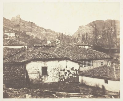 Casas de campo em Balaklava de Roger Fenton