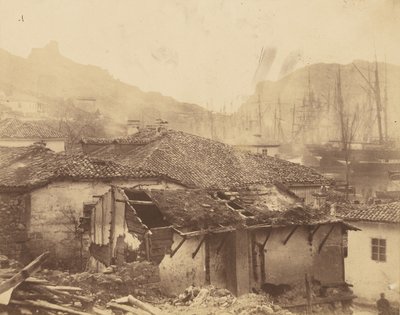 Casas de campo em Balaclava de Roger Fenton