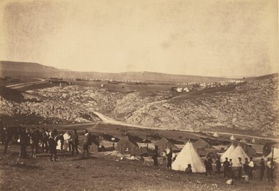 Acampamento da Artilharia a Cavalo de Roger Fenton