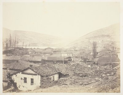 Vista geral de Balaklava de Roger Fenton