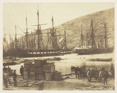 Cabeça do porto, Balaklava de Roger Fenton
