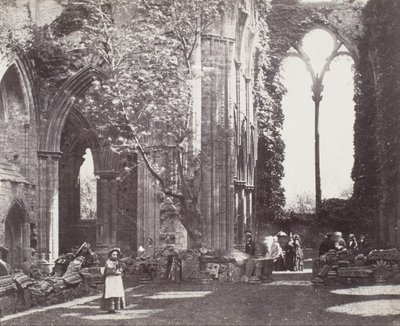 Interior: Abadia de Tintern de Roger Fenton