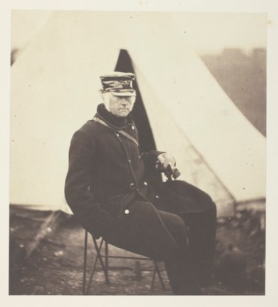 O tenente-general Sir W.J. Codrington, K.C.B. de Roger Fenton