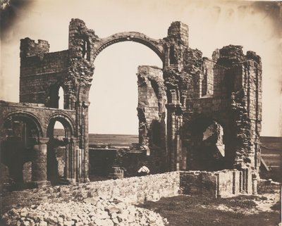 Priorado de Lindisfarne, Ilha Sagrada de Roger Fenton