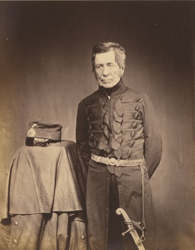 Tenente-General Sir J. Burgoyne, G.C.B. de Roger Fenton