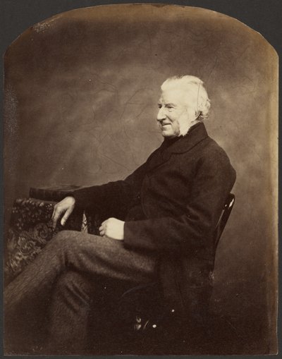 [Retrato de um homem, vista a 3/4] de Roger Fenton