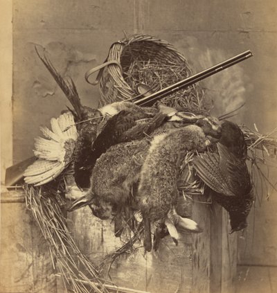 [Natureza morta com caça e arma]. de Roger Fenton