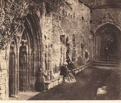 Os Claustros, Abadia de Tintern de Roger Fenton