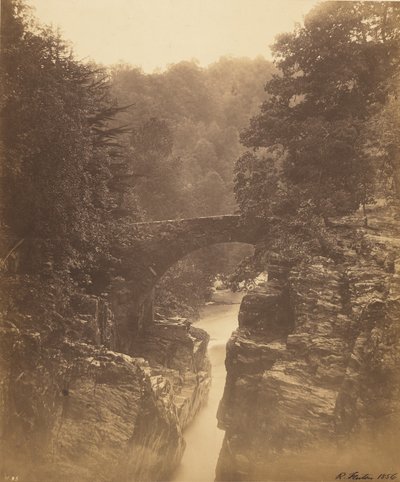 A Ponte Hermitage, Dunkeld de Roger Fenton