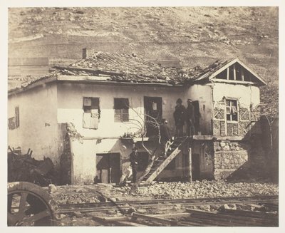 Antiga estação de correios, Balaklava de Roger Fenton