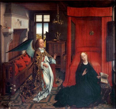 Anunciação de Rogier van der (workshop of) Weyden
