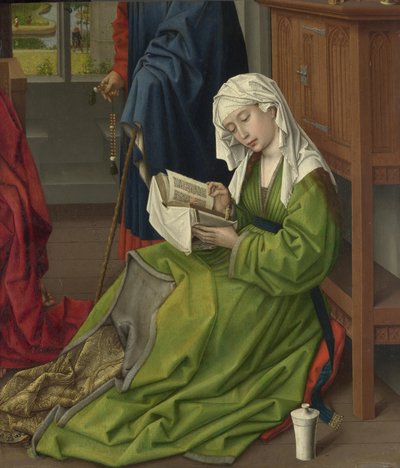 A Leitura de Madalena, antes de 1438 (óleo no painel) de Rogier van der Weyden