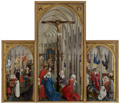 Os sete sacramentos de Rogier van der Weyden