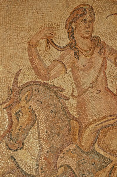 Uma ninfa, da casa de Jason Magnus (mosaico) de Roman