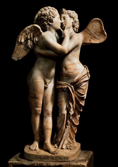 Cupido e Psique (mármore) de Roman